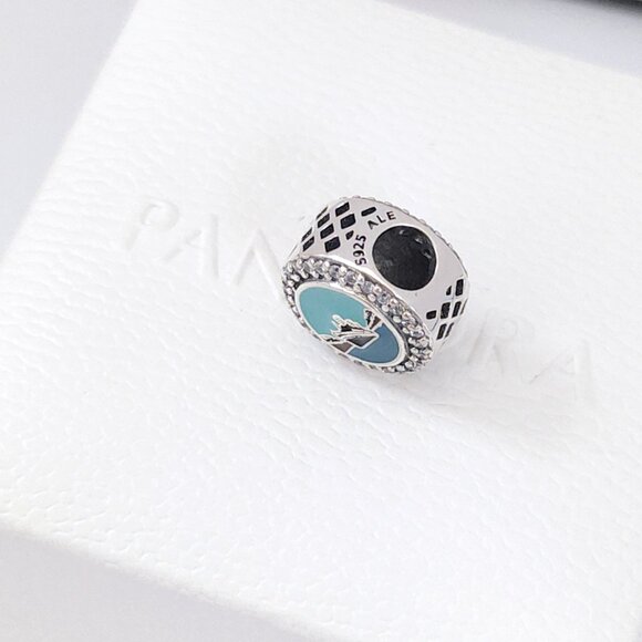 Pandora Cruise Charm Inside Passage Alaska Bead Charm S925 Silver with box - Picture 8 of 8